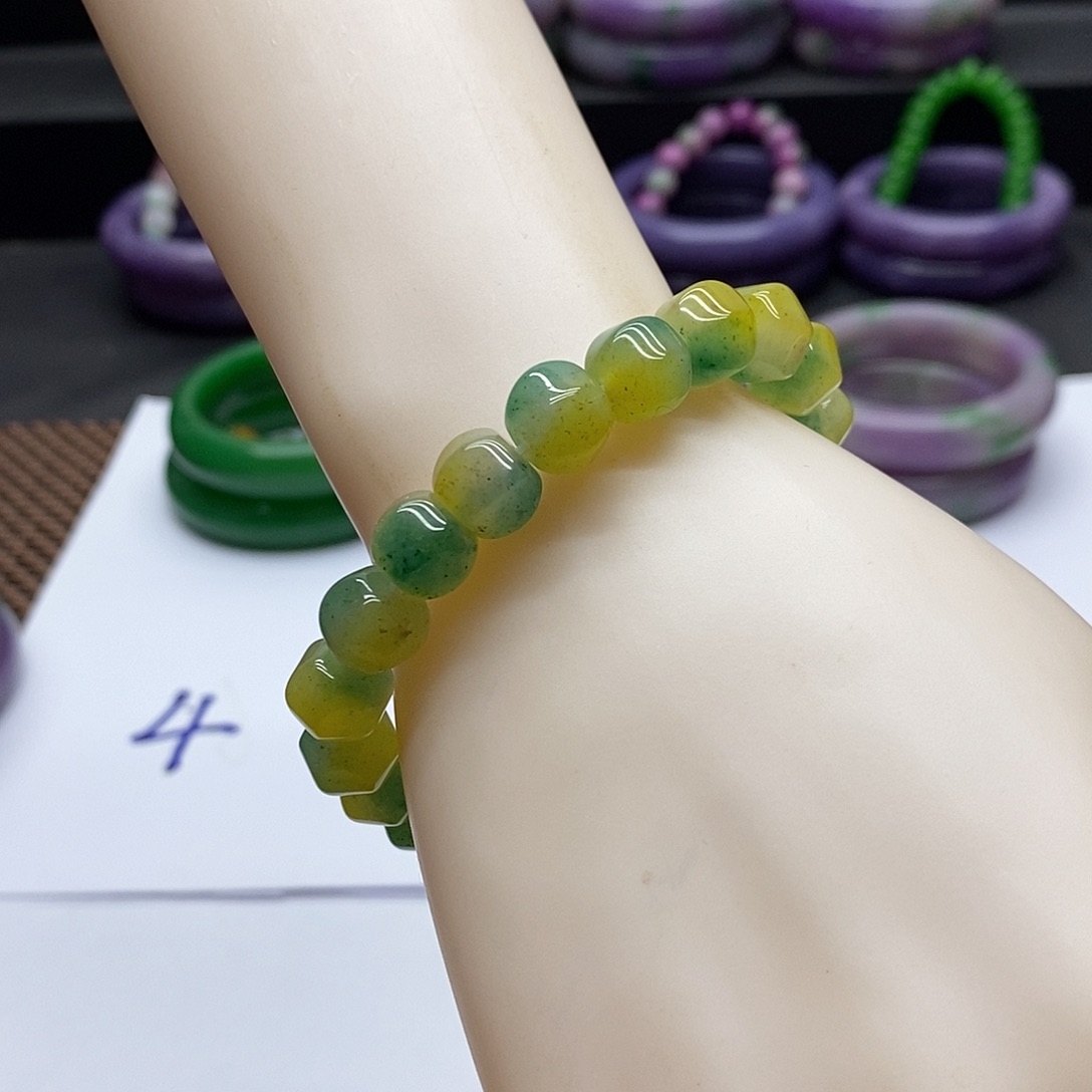 未镶嵌手串石英质玉