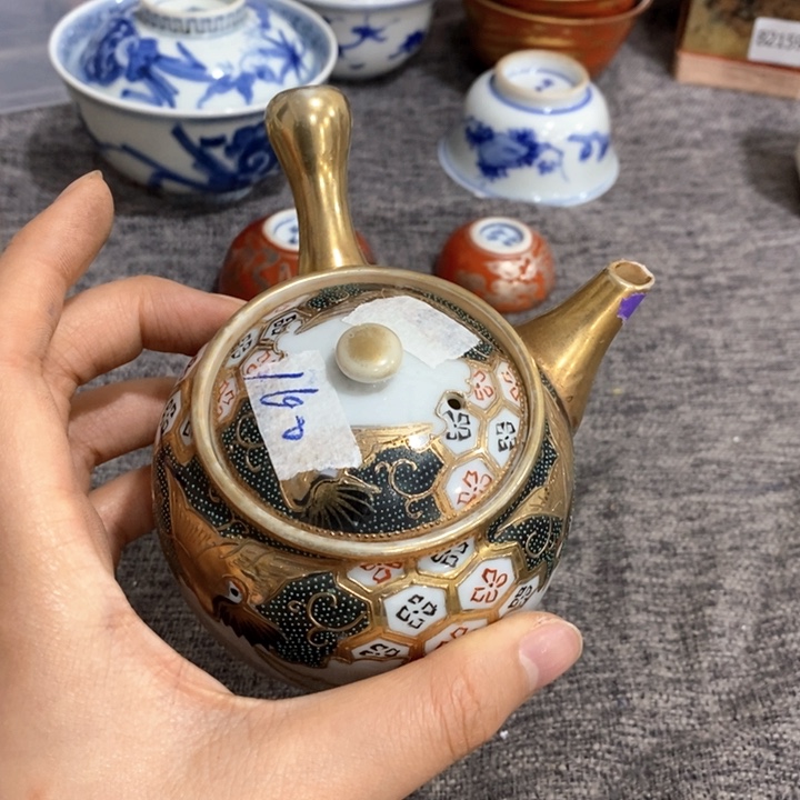 紫砂茶杯非常漂亮好看的碗