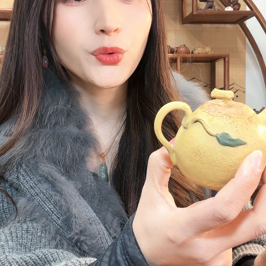 段泥茶壶段泥花器