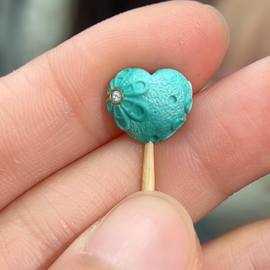 绿松石珠宝奇石未镶嵌