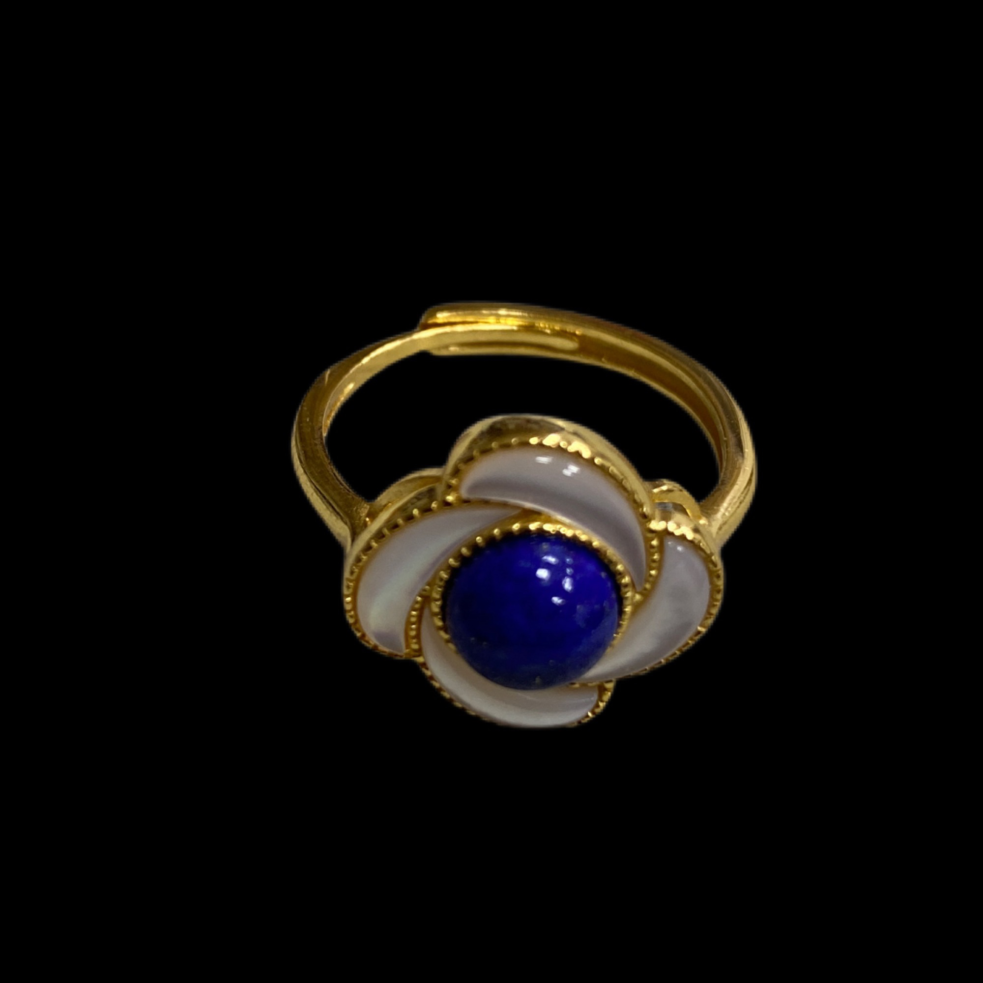 N4504青金石戒指孤品