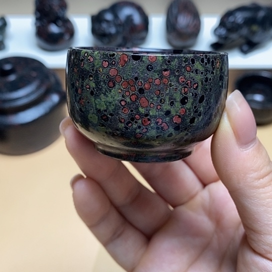 玉福茶具瓷安山玉