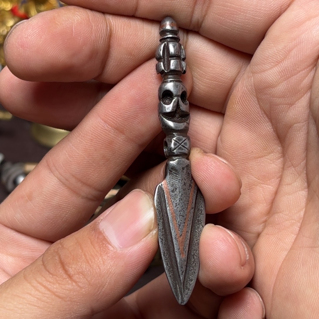 长***弓铜星月菩提挂件菩提星月