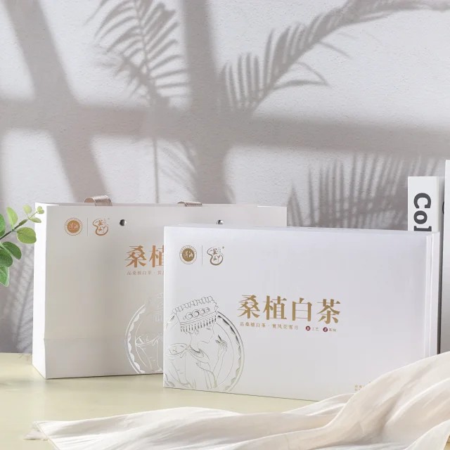 吴丫头嫩芽白茶月系列礼盒高端奢华特级独立罐装茶西式婚礼茶礼盒