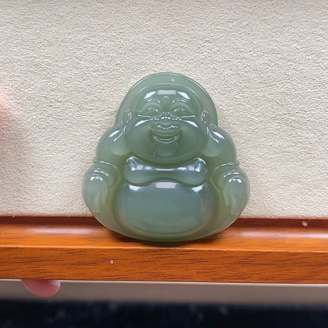 和田玉颈饰未镶嵌卡45