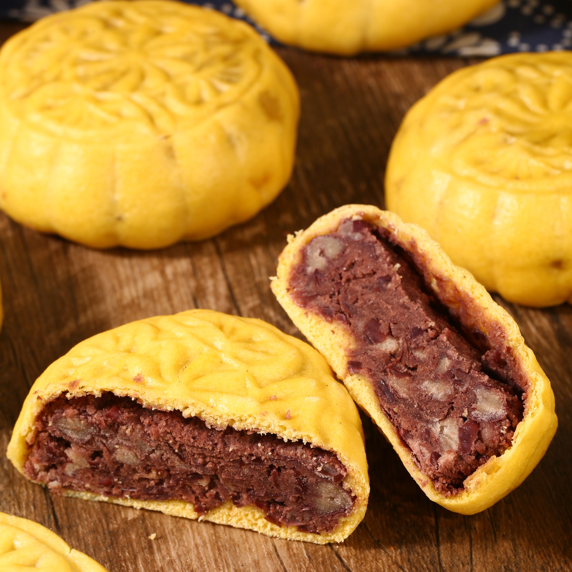 【麦吉诺】玉米纸皮豆沙包绵软沙糯粗粮豆沙包2袋