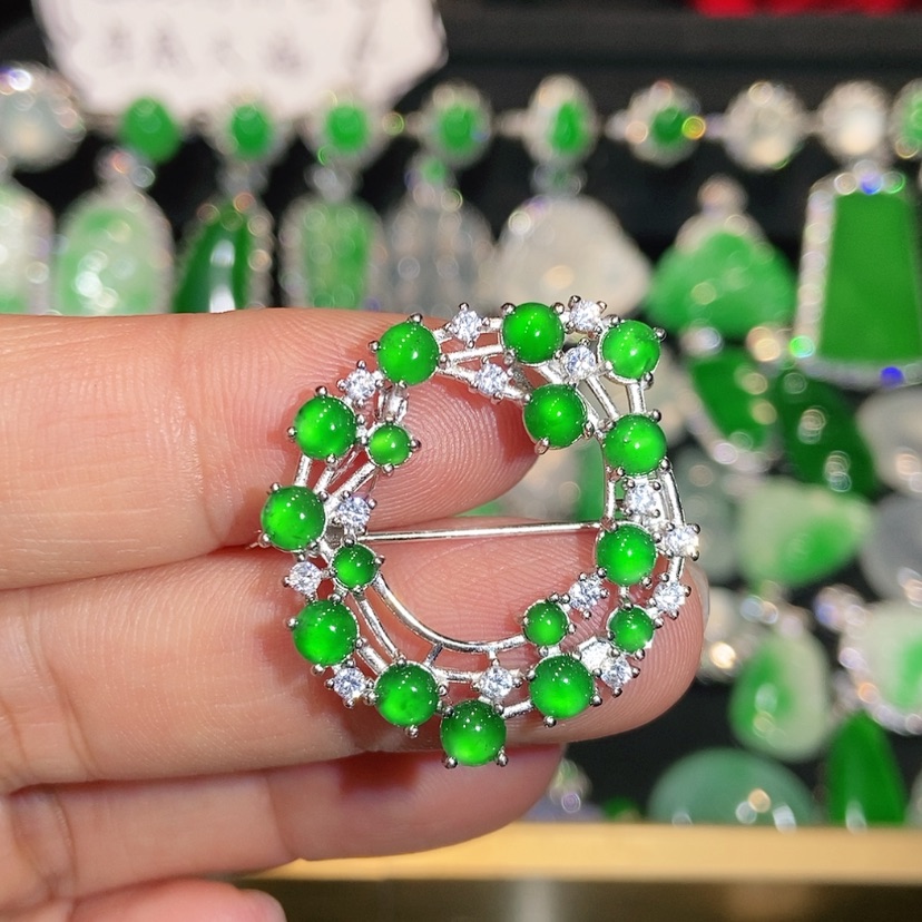 【闪购商品】颈饰未镶嵌翡翠天然翡翠