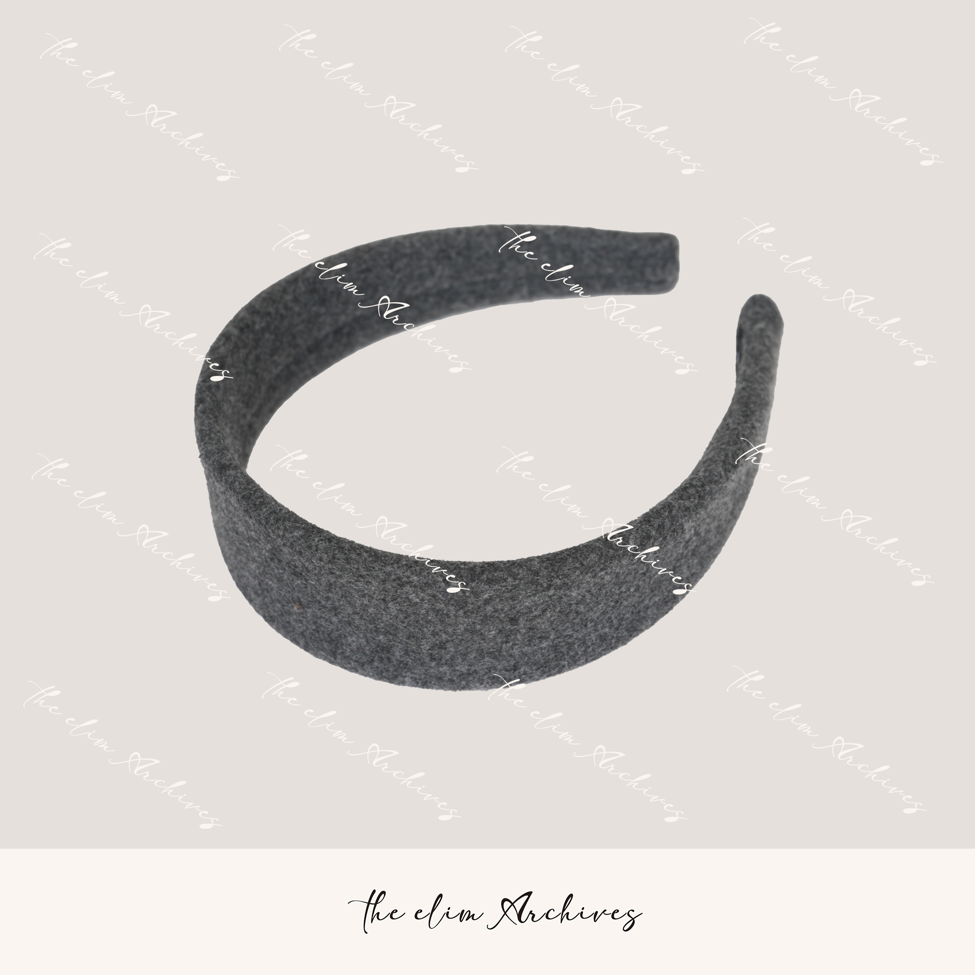 【以琳档案】“月蒙尘”百搭气质女生灰色发箍#LN028235