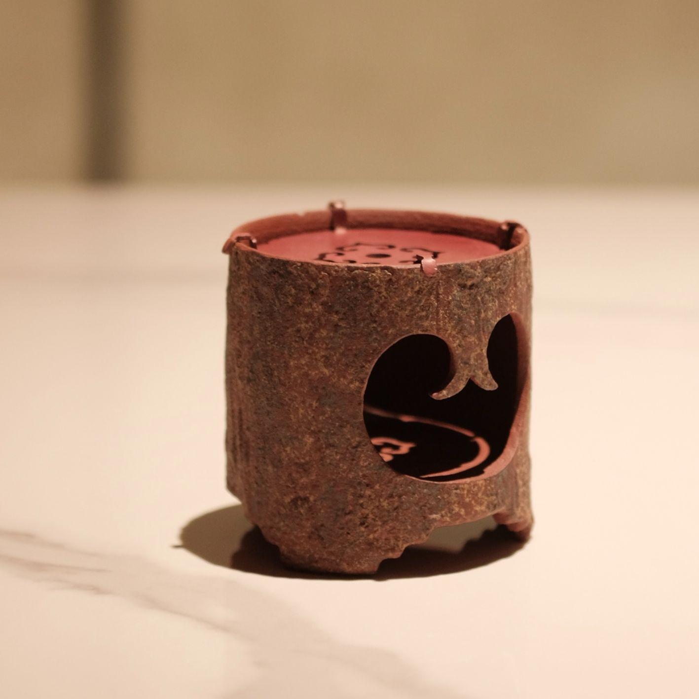 灵源山房 敦煌温茶树桩炉 暖茶炉 温茶炉 