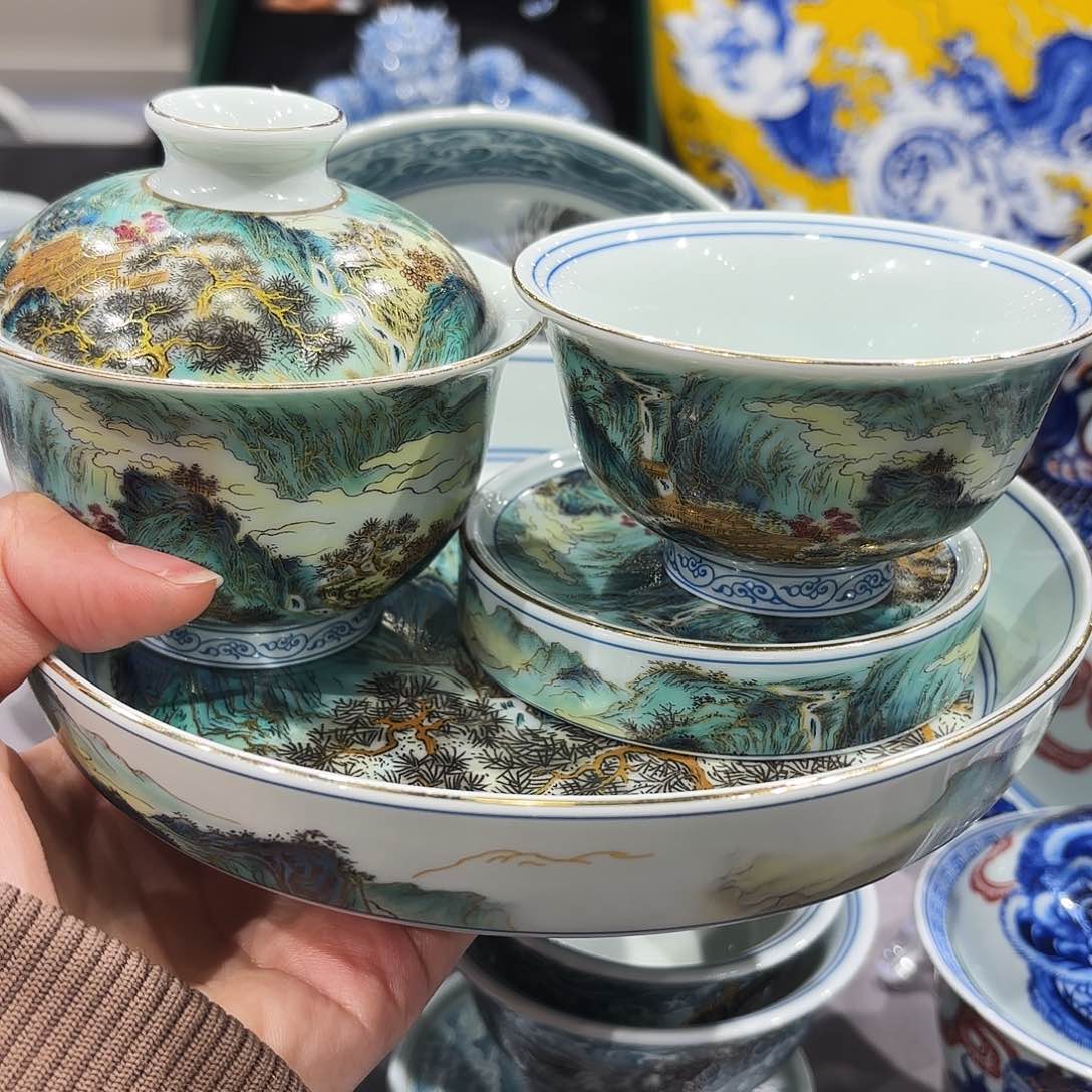 瓷片景德镇瓷器艺术