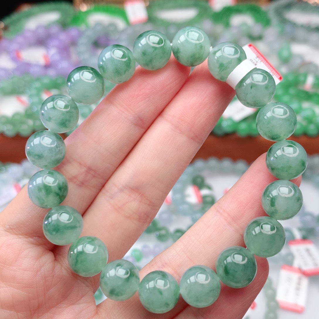 翡翠手链未镶嵌翡翠10mm
