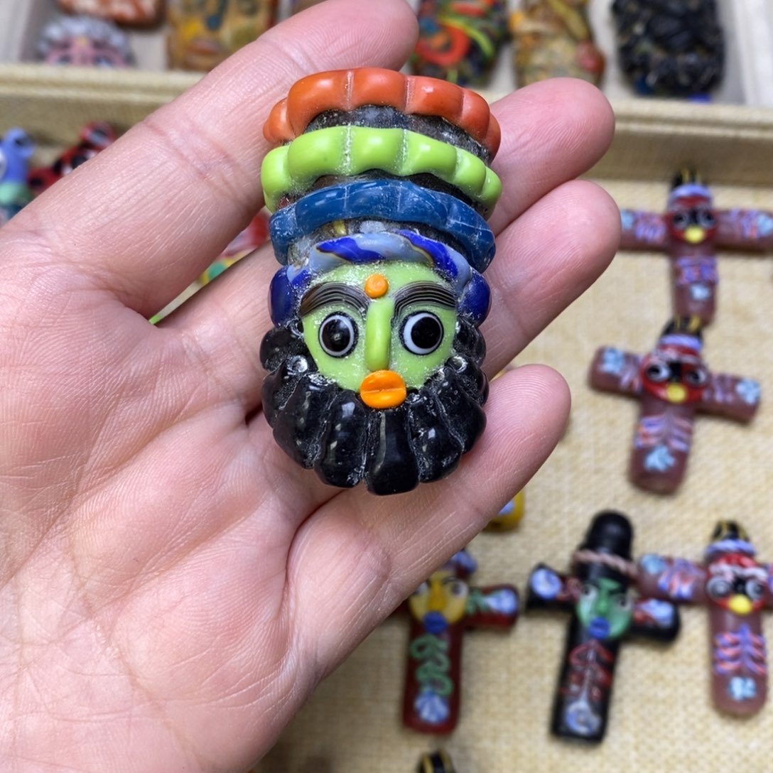 琉璃颈饰福利胡子娃不退换070