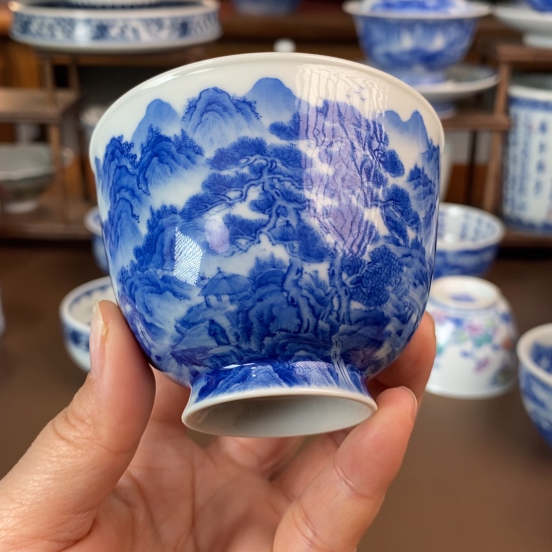 景德镇陶瓷手工手绘