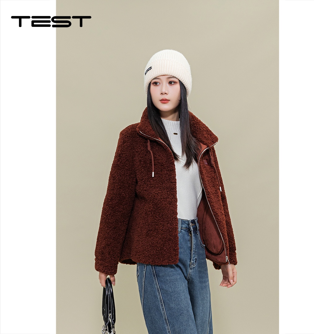 她之蝶25春上新绒外套2251038