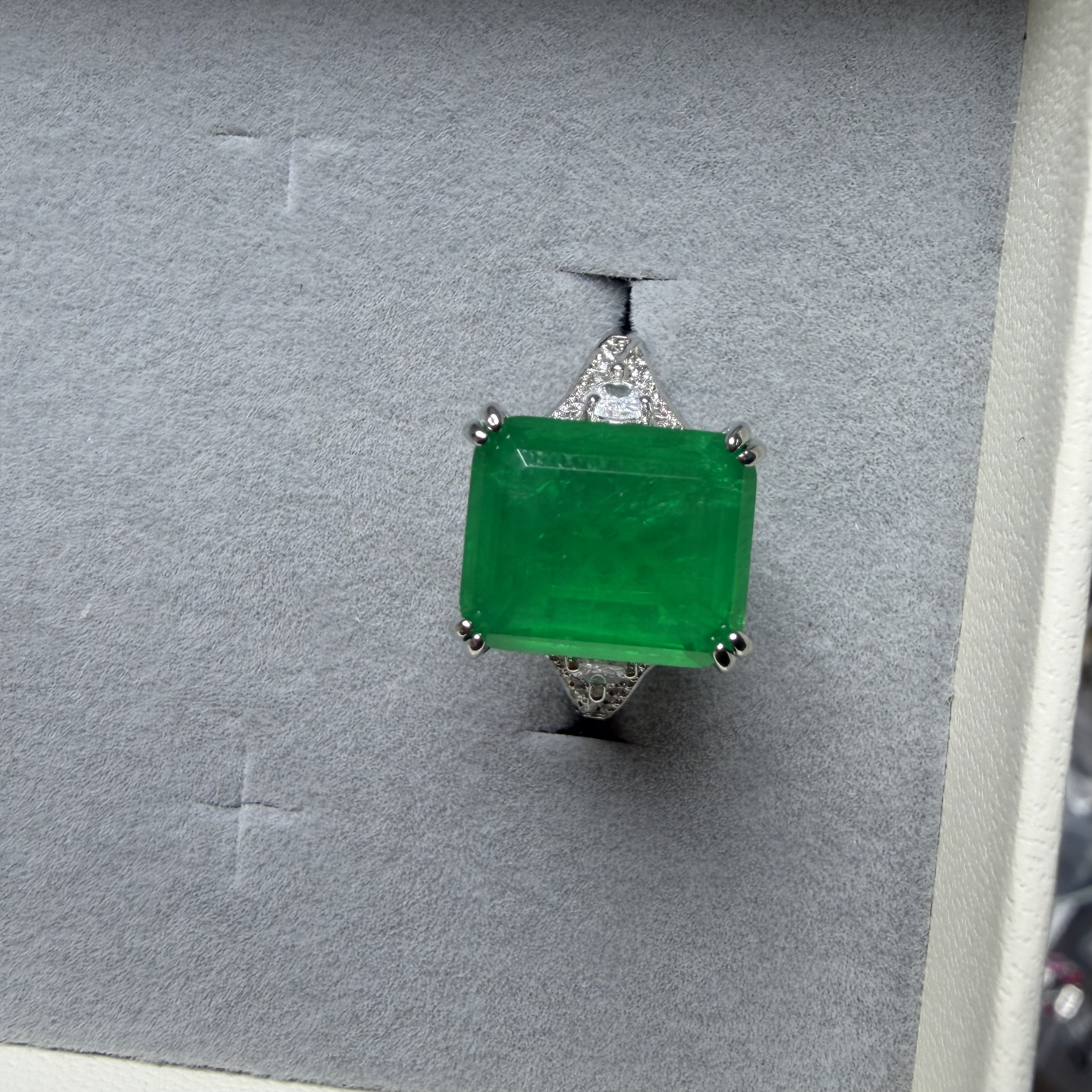 A015绿色戒指戒指百搭款