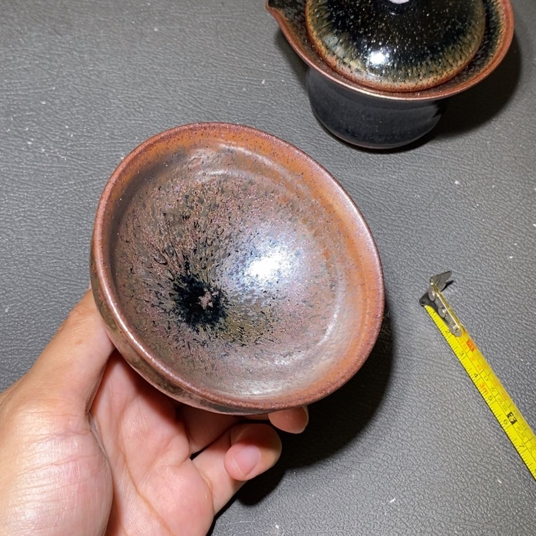 豹***子茶盏建盏主人杯一只