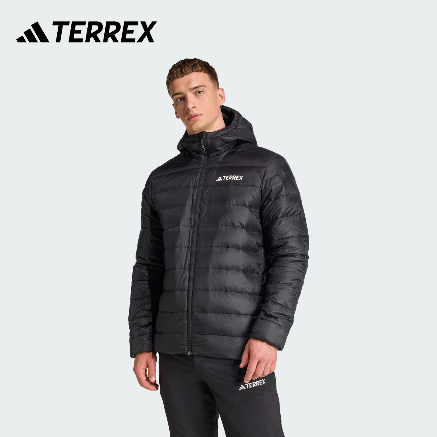 阿迪达斯 拒水防风保暖鸭绒户外羽绒服男秋冬新款 TERREX KB2176