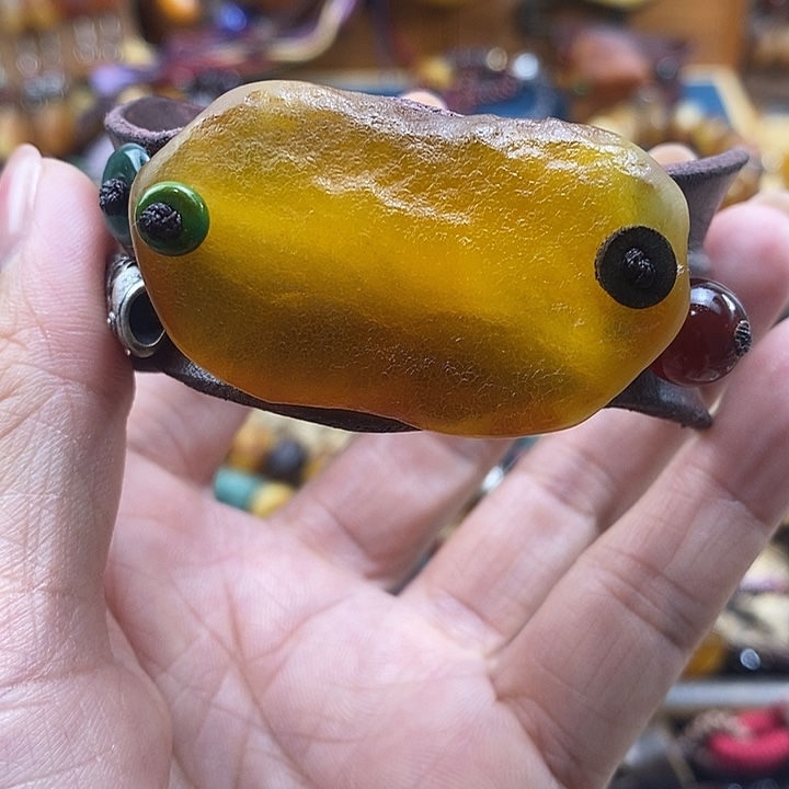 蜜蜡未镶嵌手镯手镯