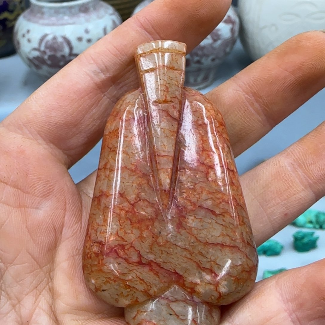 未镶嵌和田玉（糖玉）挂件