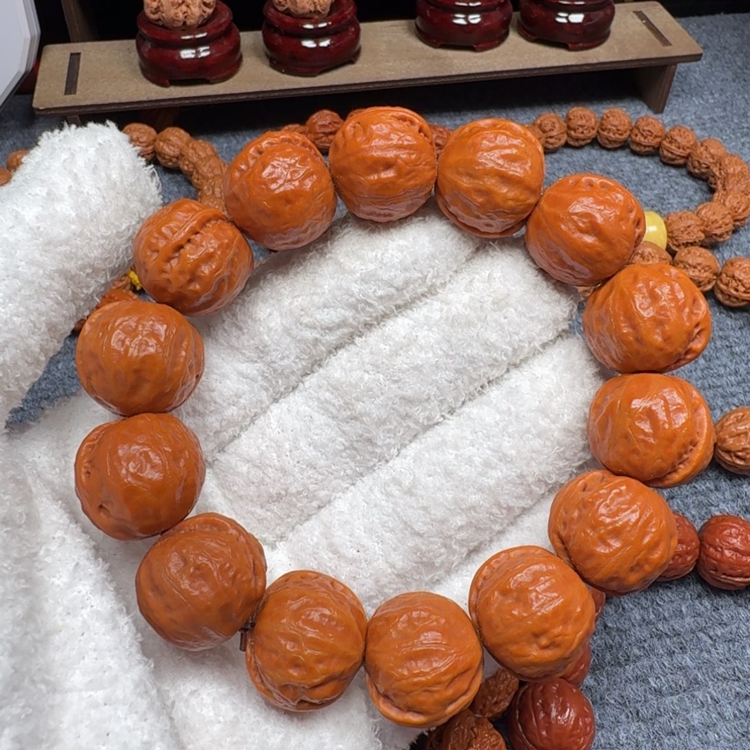 吊坠文玩核桃光头