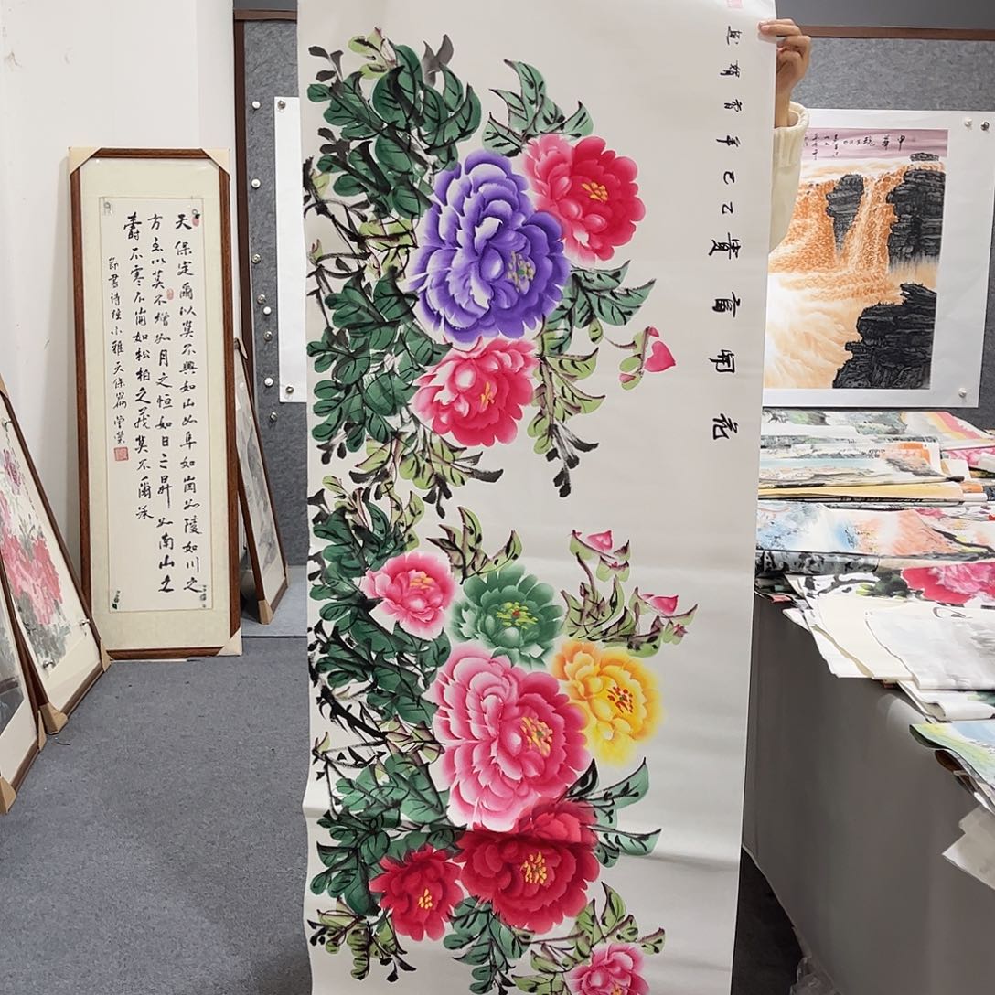 国画LD国画作品单幅任发