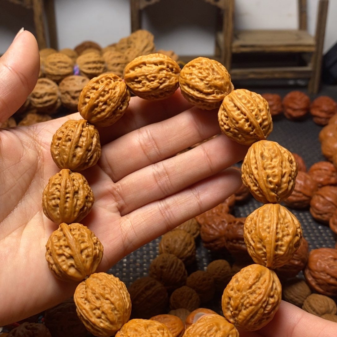 手串文玩核桃金蟾背手串