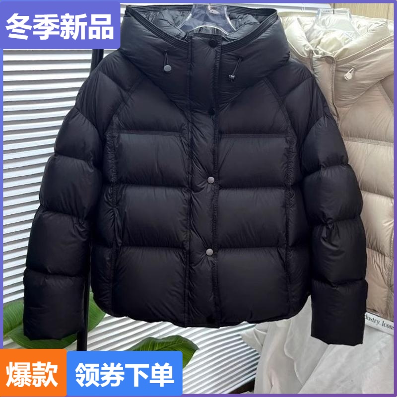 外套面包服2025棉衣新宽松冬季加厚零压泡芙连帽小个子棉服女短款