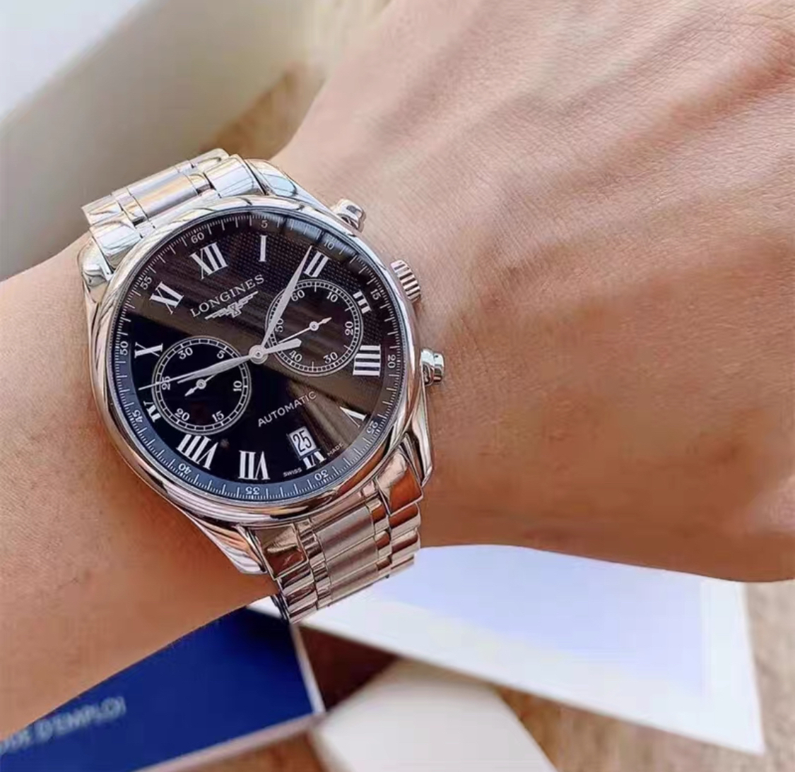 99新 Longines/浪琴 /名匠629/表径40 /自动机械表