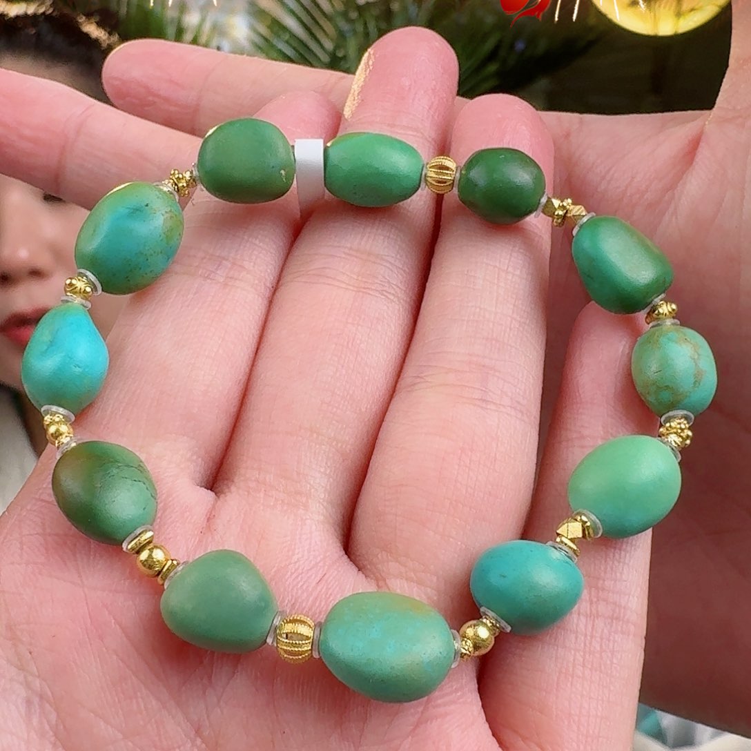 绿松石珠宝奇石未镶嵌