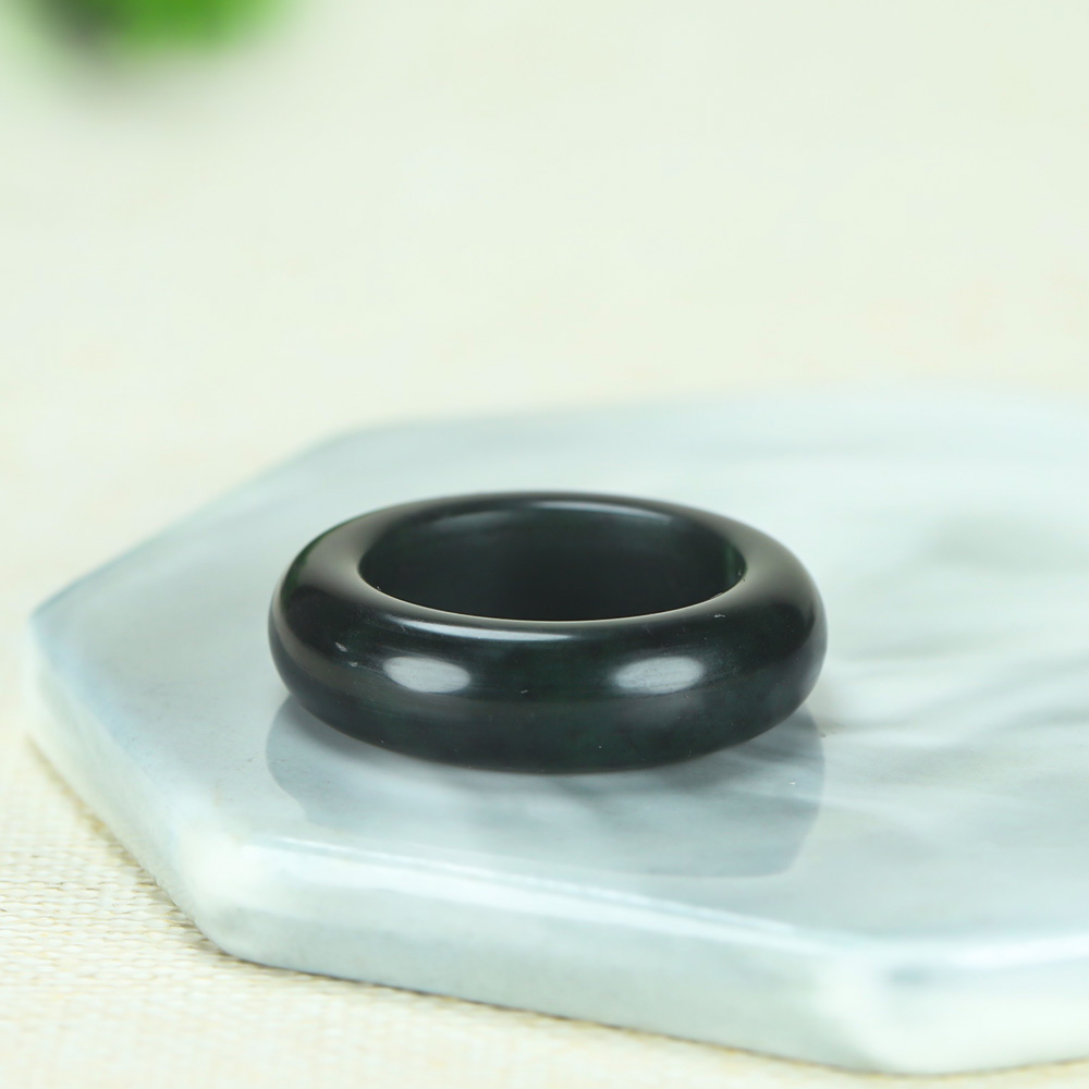 和田玉青玉戒圈（拍一发一，多样性发货）                 