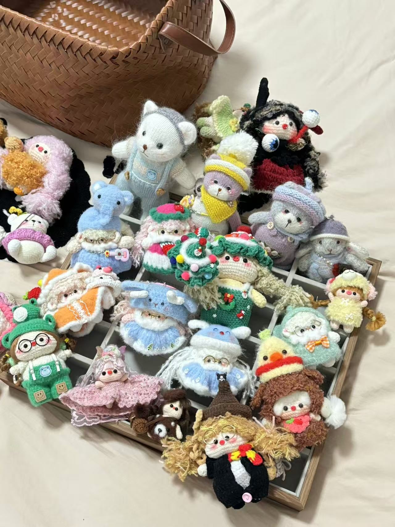 51～99，手工制品默认微瑕，毛线钩织成品，