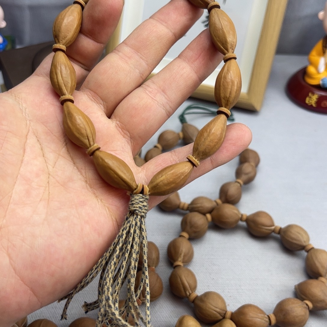 手串橄榄核11小柳叶核