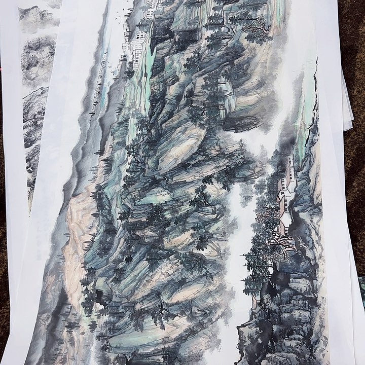 国画牛*王绘画王老师作品140.70