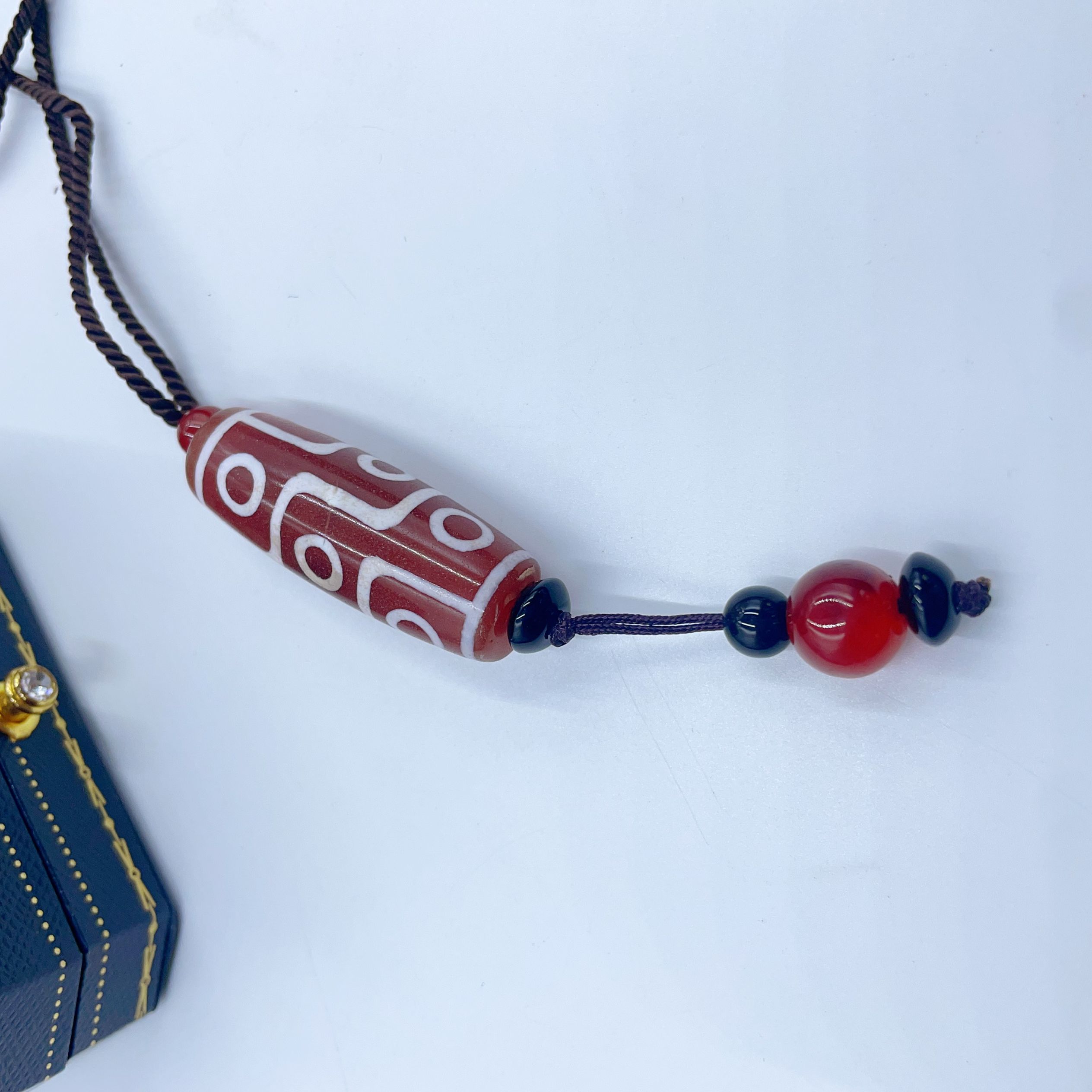 5090 红色长款吊坠多样性发货