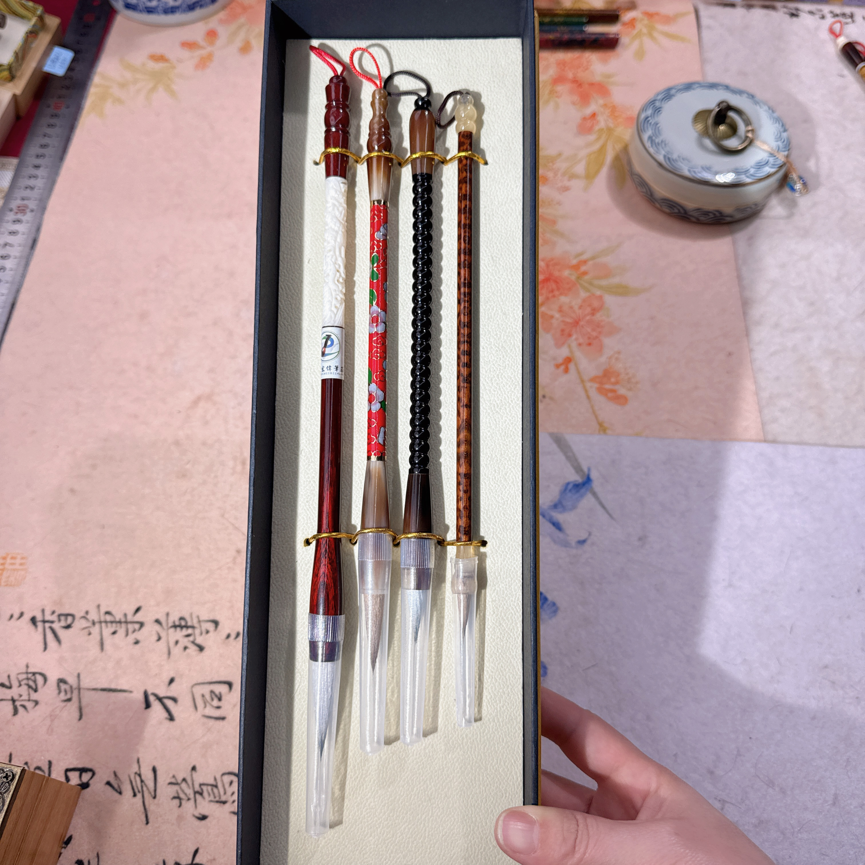 【志业宏伟笔庄】初春一月  4支组合装