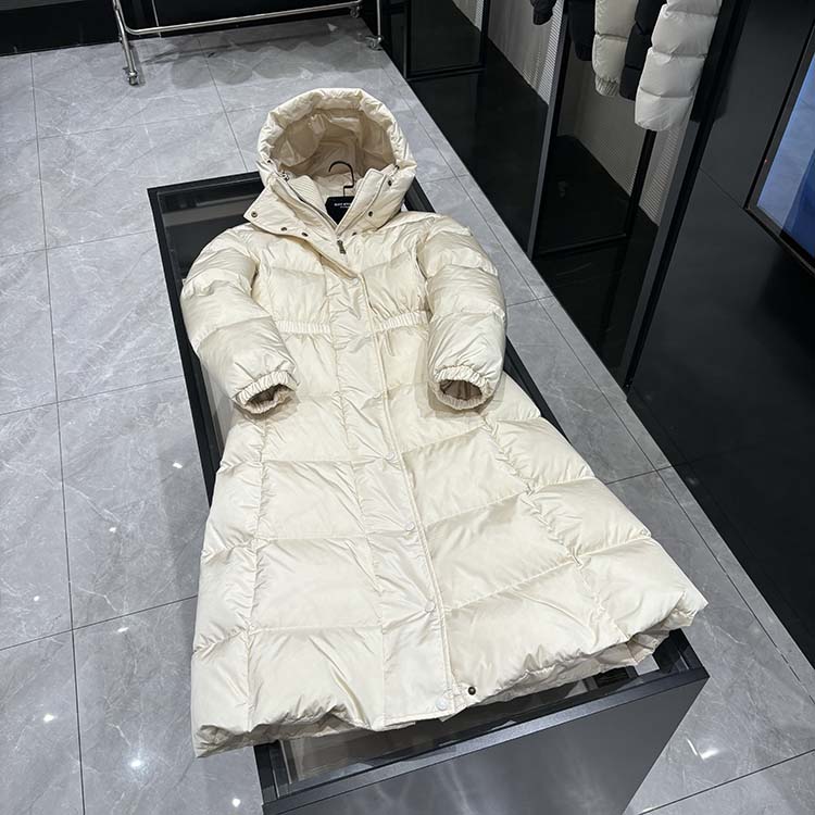 25年秋冬新款 时尚百塔假两件长款收腰显瘦女款羽绒服-25190