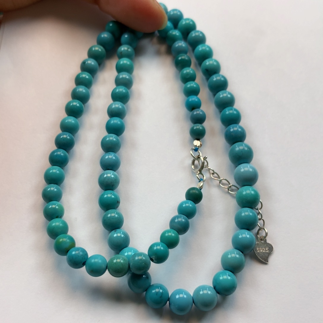 绿松石锁骨链未镶嵌