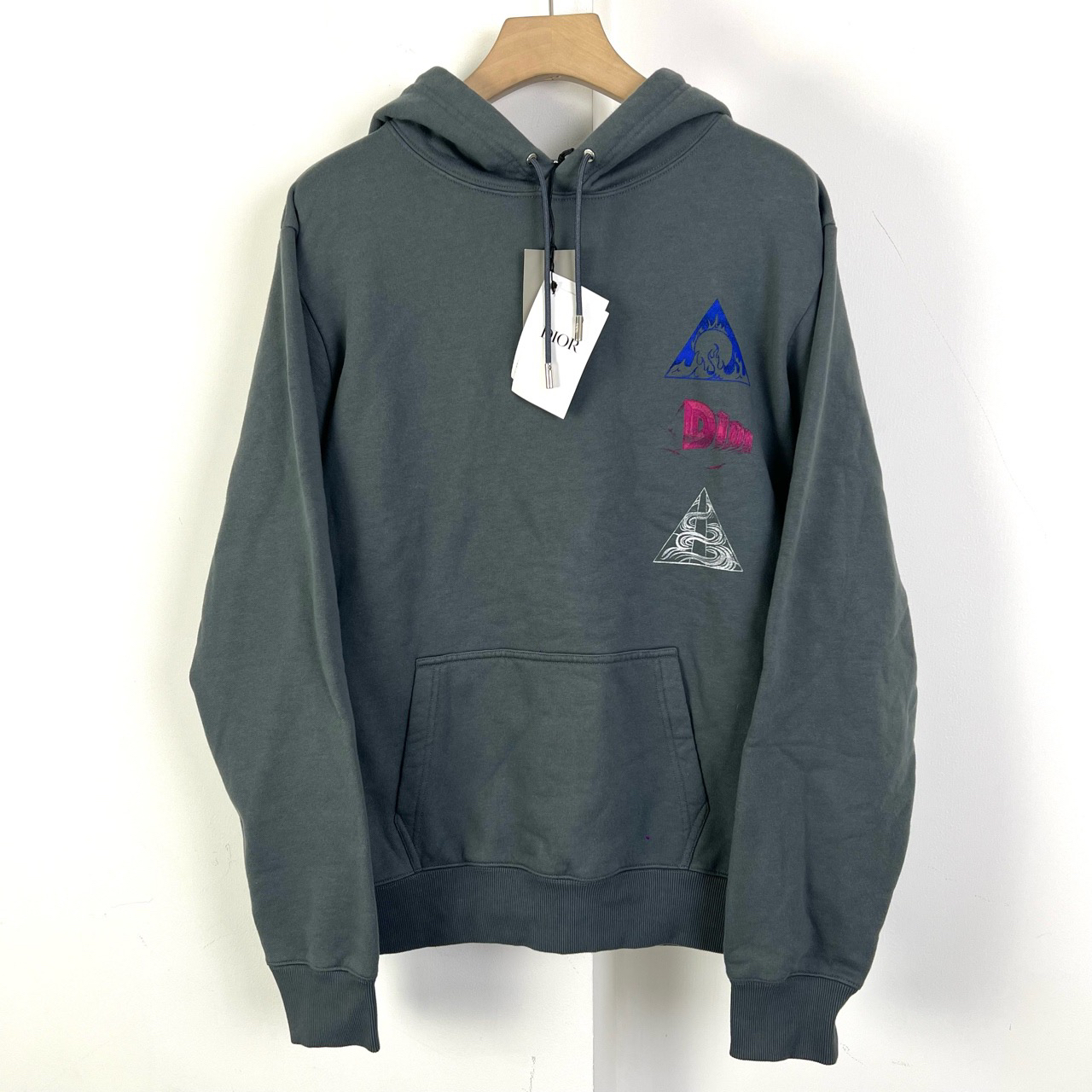 全新未使用 DIOR/迪奥 太空宇宙系列印花卫衣/m码/全新带吊/5896