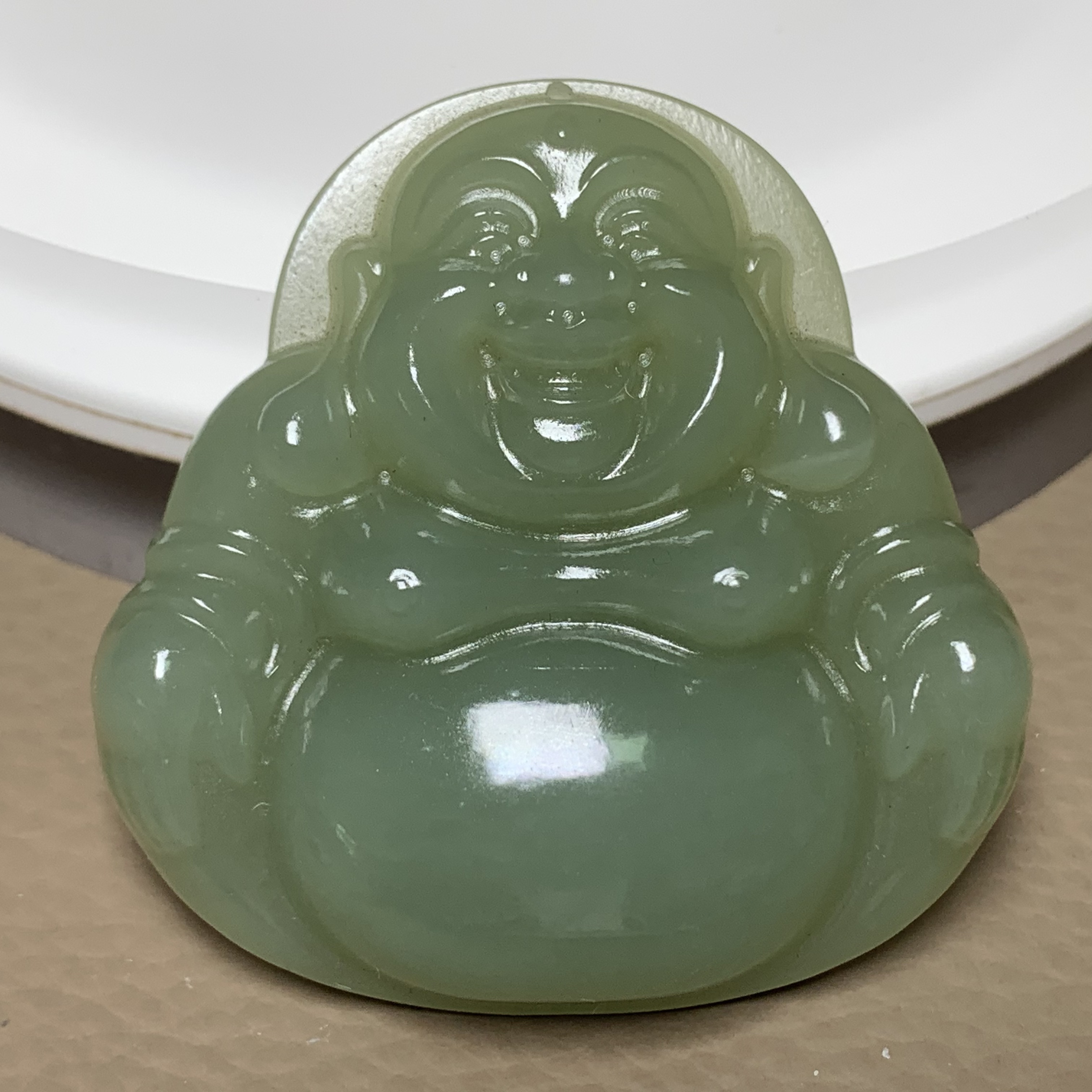 D556海川拍卖和田玉吊坠