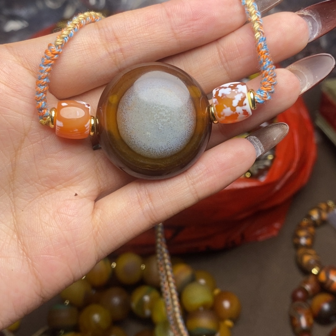 玛瑙/玉髓未镶嵌颈饰