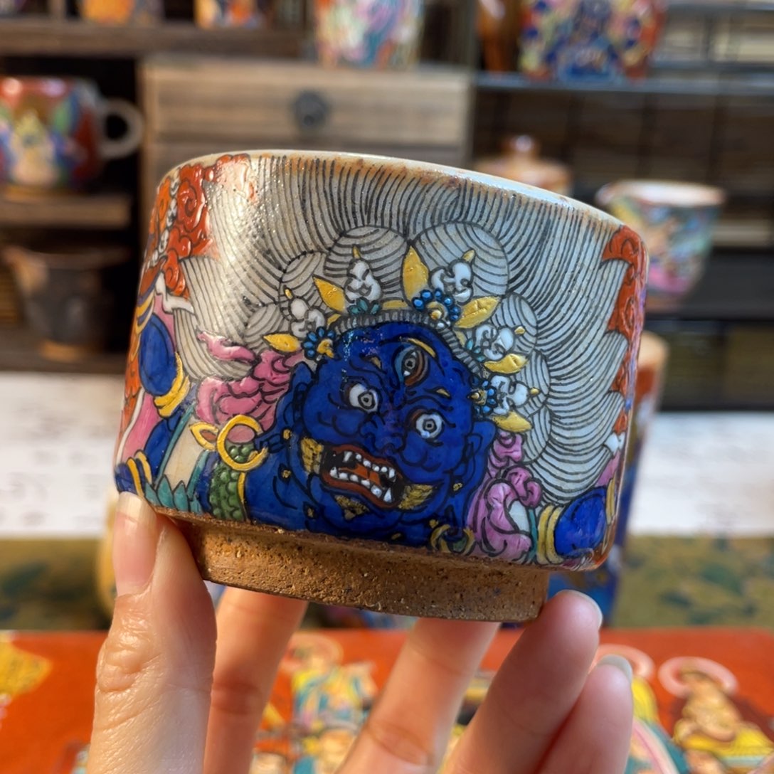 大黑天匣钵杯杯杯