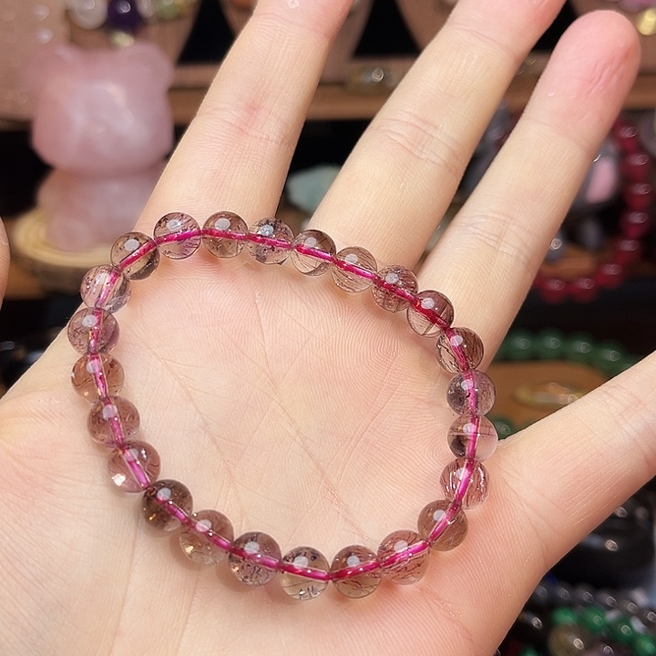 水晶手链未镶嵌超七水晶