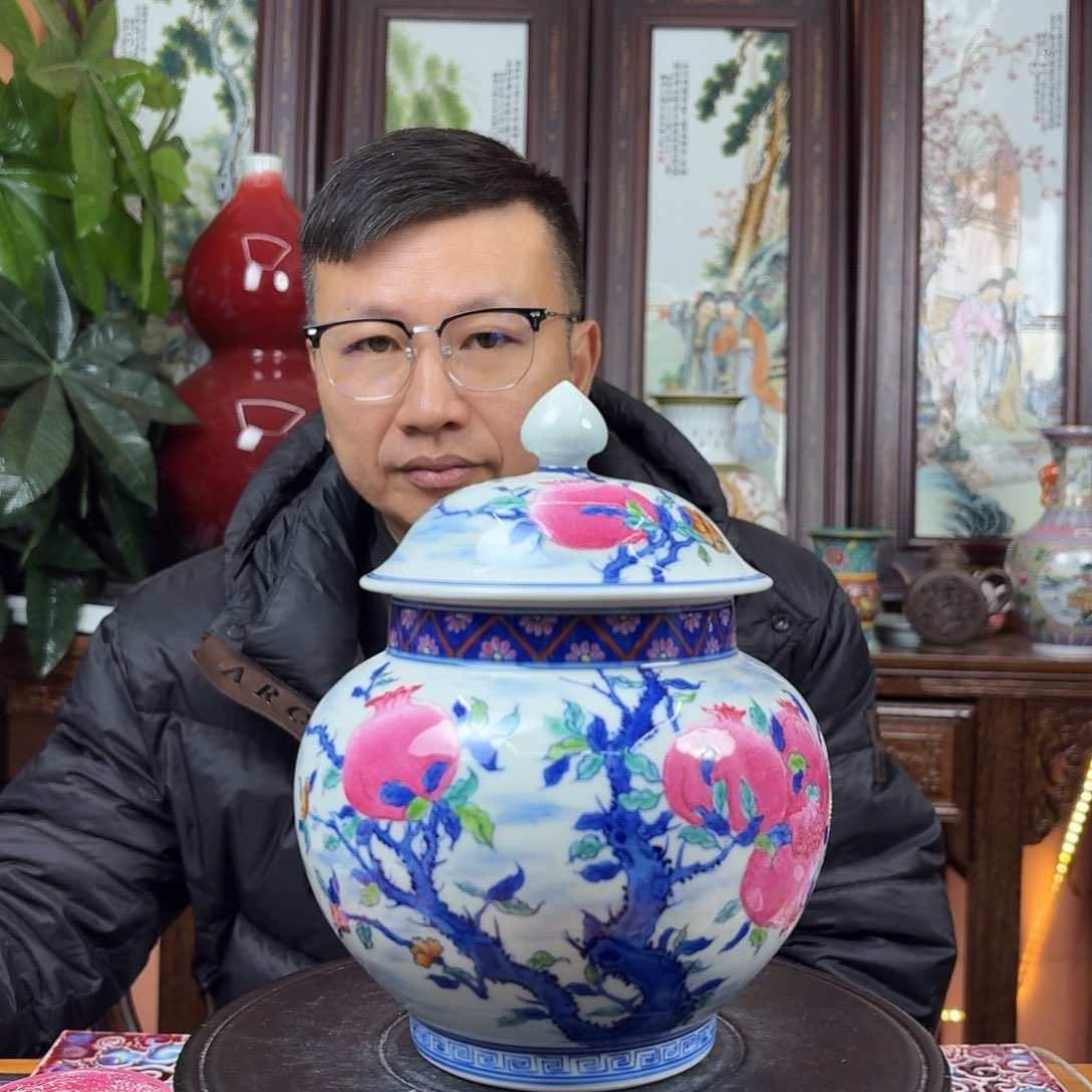 摆件陶景德镇陶瓷手工制作