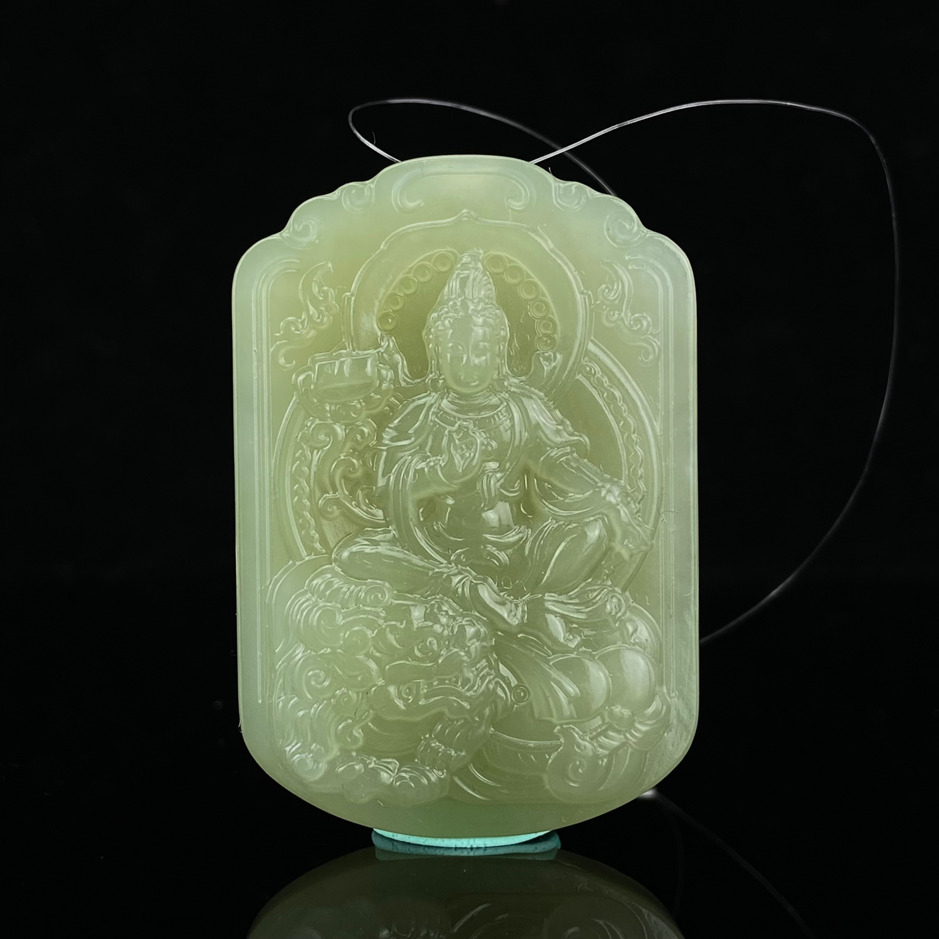 和田玉 文殊/朵云轩AK6010YF