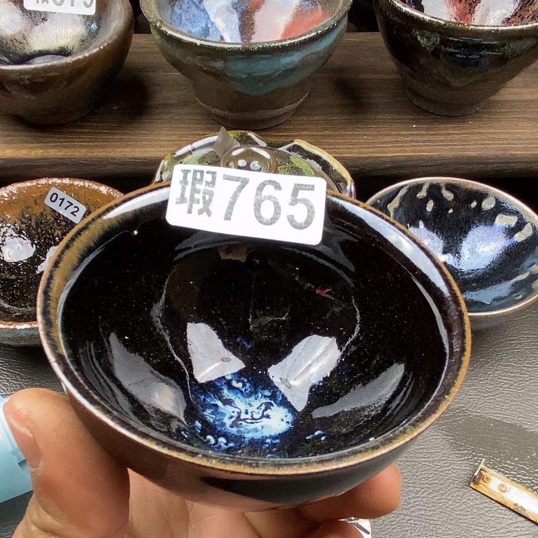 茶盏微瑕建盏主人杯子