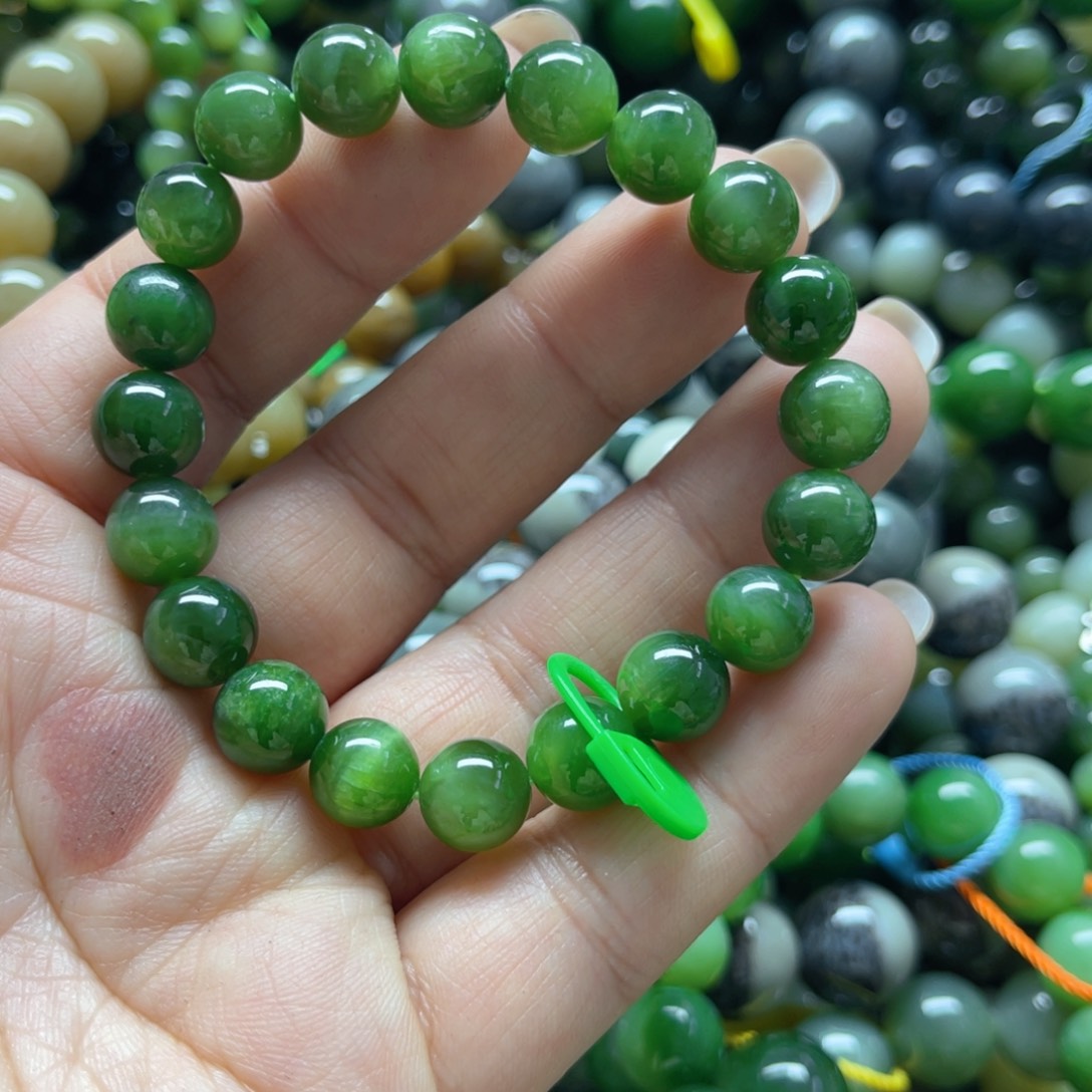 和田玉手链未镶嵌