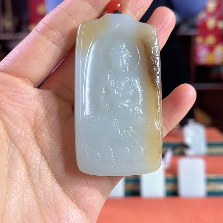 和田玉吊坠未镶嵌