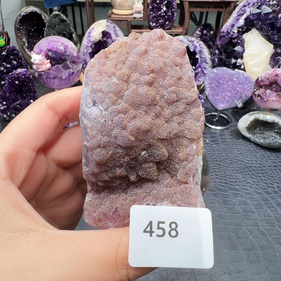 珠宝半成品未镶嵌紫晶