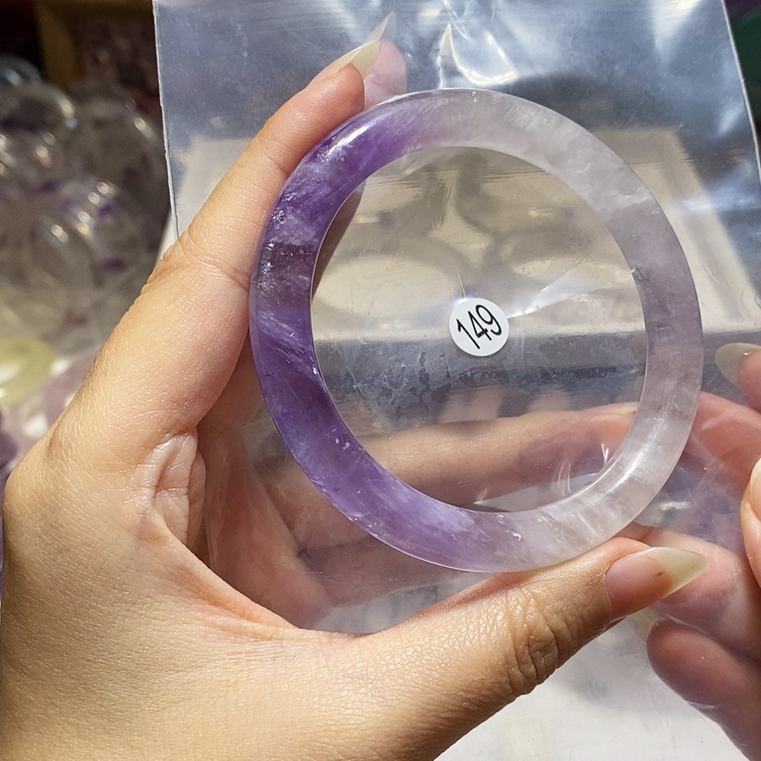 飞***徐未镶嵌水晶手镯手镯58.7