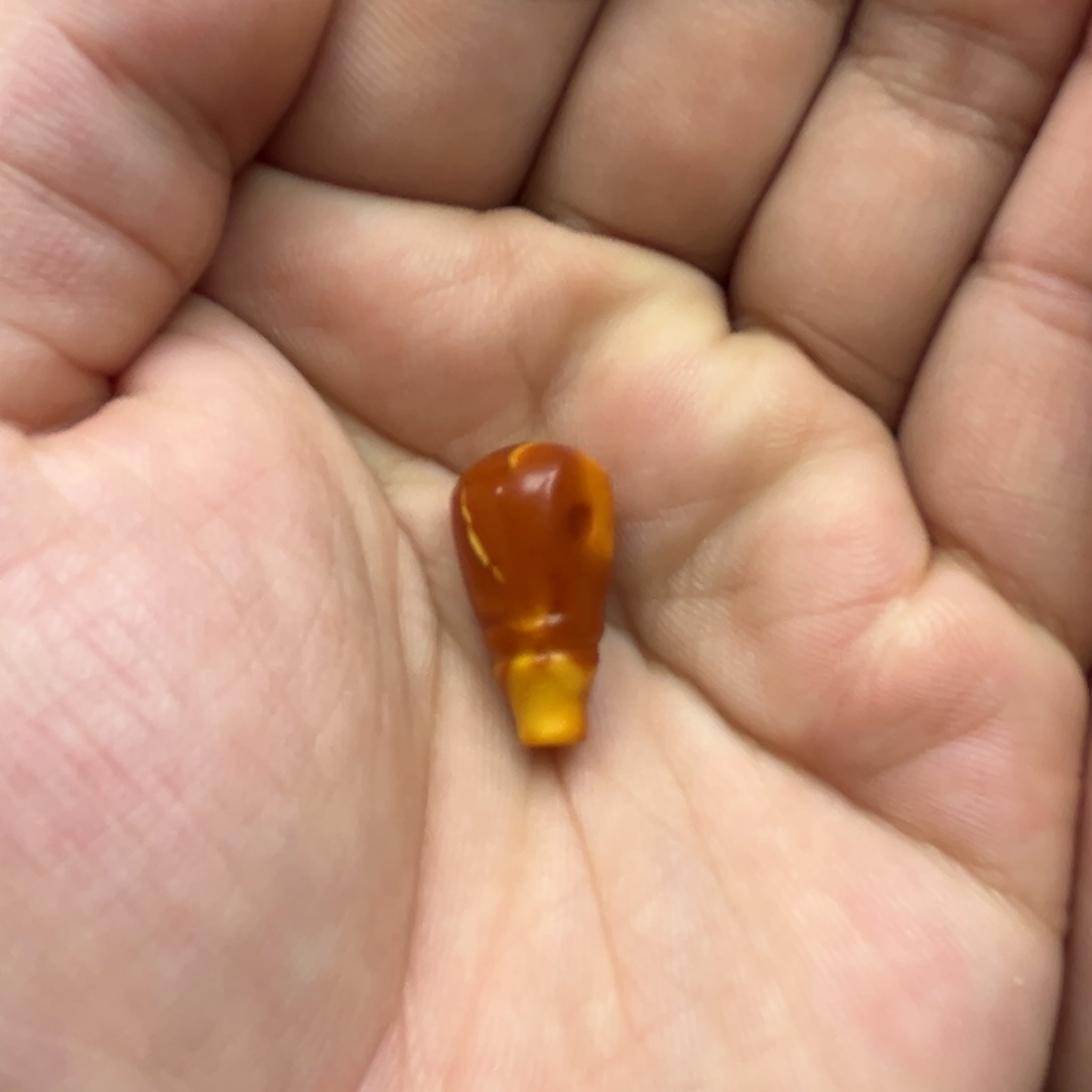 琥珀吊坠(不含链)未镶嵌